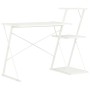 White desk with bookshelf 116x50x93 cm by vidaXL, Desks - Ref: Foro24-20287, Price: 104,54 €, Discount: %