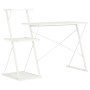 White desk with bookshelf 116x50x93 cm by vidaXL, Desks - Ref: Foro24-20287, Price: 104,54 €, Discount: %