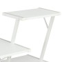 White desk with bookshelf 116x50x93 cm by vidaXL, Desks - Ref: Foro24-20287, Price: 104,54 €, Discount: %