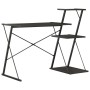 Black desk with bookshelf 116x50x93 cm by vidaXL, Desks - Ref: Foro24-20288, Price: 63,45 €, Discount: %