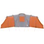 Tienda de campaña familiar iglú 12 personas impermeable naranja de , Tiendas de campaña - Ref: Foro24-94348, Precio: 446,99 €...