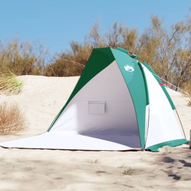 Beach store 185T water green polyester 268x223x125 cm by , tents - Ref: Foro24-94407, Price: 38,05 €, Discount: %