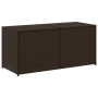 Brown synthetic rattan garden storage box 283L by , Outdoor storage boxes - Ref: Foro24-365313, Price: 122,85 €, Discount: %