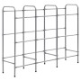 Storage shelving for 9 boxes silver steel 145x33x116 cm by vidaXL, Industrial shelving - Ref: Foro24-285214, Price: 61,33 €, ...