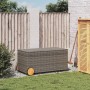 Garten-Aufbewahrungsbox mit Rädern Kunstrattangrau 190L von , Aufbewahrungsboxen für den Außenbereich - Ref: Foro24-365326, P...