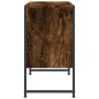 Bathroom vanity cabinet in smoked oak engineered wood, 80x33x60 cm. by , Dressing tables - Ref: Foro24-842463, Price: 64,37 €...