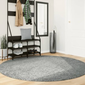 Modern long-haired furry green PAMPLONA Ø 200 cm carpet by , Rugs - Ref: Foro24-375313, Price: 77,28 €, Discount: %