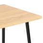 Desk with oak and black shelving 102x50x117 cm by vidaXL, Desks - Ref: Foro24-20284, Price: 90,31 €, Discount: %