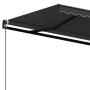 Manual retractable awning in anthracite gray, 450x350 cm. by , Awnings - Ref: Foro24-3069199, Price: 405,47 €, Discount: %