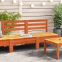 Gartensofas ohne Armlehnen 2 Stk. massives Zirbenwachs braun von , Modulare Sofas für den Außenbereich - Ref: Foro24-838002, ...