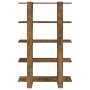 Shelving unit/space divider in smoked oak color, 100x30x160cm. by , Bookcases and shelves - Ref: Foro24-813560, Price: 75,42 ...