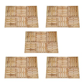 Terrassenfliesen 30 Stück braunes Holz 50x50 cm von , Böden und Teppiche - Ref: Foro24-276437, Preis: 373,99 €, Rabatt: %