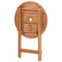 Mesa plegable de jardín de madera maciza de acacia 60x75 cm de vidaXL, Mesas de jardín - Ref: Foro24-46346, Precio: 60,26 €, ...