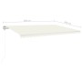 Automatische Markise mit LED und Windsensor, creme, 500x300 cm. von , Markisen - Ref: Foro24-3068952, Preis: 694,81 €, Rabatt: %