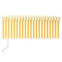 Toldo automático persiana, LED y sensor amarillo/blanco 3x2,5 m de , Toldos - Ref: Foro24-3069273, Precio: 484,99 €, Descuent...