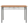 Brown MDF dining table 120x70x75 cm by vidaXL, Kitchen and dining tables - Ref: Foro24-281402, Price: 105,77 €, Discount: %