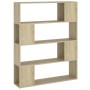 Sonoma oak shelving/space divider 100x24x124 cm by , Bookcases and shelves - Ref: Foro24-809191, Price: 65,51 €, Discount: %