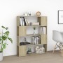 Sonoma oak shelving/space divider 100x24x124 cm by , Bookcases and shelves - Ref: Foro24-809191, Price: 65,51 €, Discount: %