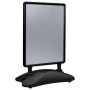 A1 water-based black aluminum alloy poster stand by , Counters - Ref: Foro24-51205, Price: 191,17 €, Discount: %