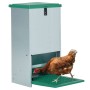 Comedero automático para aves de corral con pedal 20 kg de , Cuencos, comederos, y bebederos para mascotas - Ref: Foro24-1714...