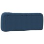 Cabecero de cama acolchado tela azul 120 cm de , Cabeceros y pies de cama - Ref: Foro24-374567, Precio: 67,43 €, Descuento: %