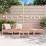 4-Sitzer Gartensofa massives Tannenholz Douglasie von , Modulare Sofas für den Außenbereich - Ref: Foro24-838052, Preis: 169,...