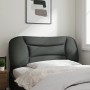 Dark gray fabric padded bed headboard 100 cm by , Headboards and footboards - Ref: Foro24-374550, Price: 54,86 €, Discount: %