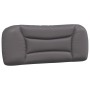 Cabecero de cama acolchado cuero sintético gris 100 cm de , Cabeceros y pies de cama - Ref: Foro24-374559, Precio: 55,72 €, D...