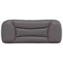 Cabecero de cama acolchado cuero sintético gris 100 cm de , Cabeceros y pies de cama - Ref: Foro24-374559, Precio: 55,72 €, D...