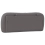 Cabecero de cama acolchado cuero sintético gris 100 cm de , Cabeceros y pies de cama - Ref: Foro24-374559, Precio: 55,72 €, D...