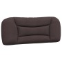 Cabecero de cama acolchado tela marrón oscuro 100 cm de , Cabeceros y pies de cama - Ref: Foro24-374552, Precio: 54,86 €, Des...