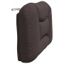 Cabecero de cama acolchado tela marrón oscuro 100 cm de , Cabeceros y pies de cama - Ref: Foro24-374552, Precio: 54,86 €, Des...