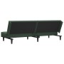 Sofá cama de 2 plazas terciopelo verde oscuro de , Sofás - Ref: Foro24-375928, Precio: 219,19 €, Descuento: %