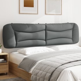 Padded headboard light gray fabric 200 cm by , Headboards and footboards - Ref: Foro24-374616, Price: 83,99 €, Discount: %