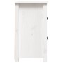 Solid white pine wood bedside table 40x35x61.5 cm by vidaXL, Nightstands - Ref: Foro24-820948, Price: 72,99 €, Discount: %