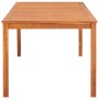 Solid acacia wood garden table 215x90x74 cm by vidaXL, Garden tables - Ref: Foro24-45963, Price: 327,67 €, Discount: %