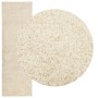 Alfombra peluda de pelo largo moderna PAMPLONA dorado 80x250 cm de , Alfombras - Ref: Foro24-375341, Precio: 42,99 €, Descuen...