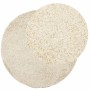 PAMPLONA modern long pile shaggy rug gold Ø 120 cm by , Rugs - Ref: Foro24-375355, Price: 35,59 €, Discount: %