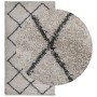 Modern long pile rug PAMPLONA beige anthracite 80x150 cm by , Rugs - Ref: Foro24-375383, Price: 31,41 €, Discount: %