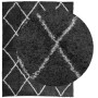 Modern long pile rug PAMPLONA in black and cream 300x400cm by , Rugs - Ref: Foro24-375418, Price: 221,78 €, Discount: %