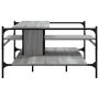 Mesa de centro madera de ingeniería gris Sonoma 100x100x48,5 cm de , Mesas de centro - Ref: Foro24-842314, Precio: 88,50 €, D...