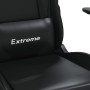 Gaming chair with massage in black synthetic leather by , Gaming chairs - Ref: Foro24-345453, Price: 130,21 €, Discount: %