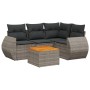 Set Gartensofas mit Kissen 5 Stück synthetisches Rattangrau von , Gartensets - Ref: Foro24-3257320, Preis: 358,54 €, Rabatt: %