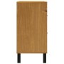 FLAM solid pine wood dresser 110x40x80 cm by , Drawers - Ref: Foro24-376071, Price: 243,36 €, Discount: %