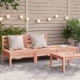 3-seater garden sofa made of solid Douglas fir wood by , Modular outdoor sofas - Ref: Foro24-838038, Price: 102,52 €, Discoun...