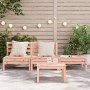 3-seater garden sofa made of solid Douglas fir wood by , Modular outdoor sofas - Ref: Foro24-838038, Price: 102,52 €, Discoun...