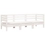 3-seater solid white pine garden sofa by , Modular outdoor sofas - Ref: Foro24-838027, Price: 182,41 €, Discount: %