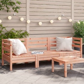 3-seater garden sofa made of solid Douglas fir wood by , Modular outdoor sofas - Ref: Foro24-838031, Price: 151,26 €, Discoun...