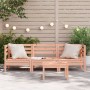 3-seater garden sofa made of solid Douglas fir wood by , Modular outdoor sofas - Ref: Foro24-838031, Price: 151,26 €, Discoun...