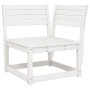 4-piece solid white pine wood garden furniture set by , Garden sets - Ref: Foro24-3216906, Price: 343,99 €, Discount: %